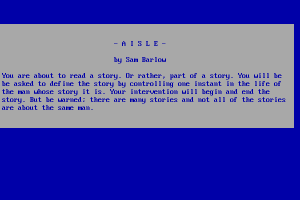 Aisle abandonware