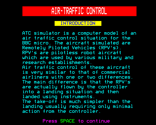 ATC Simulator abandonware