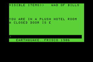 Earthquake San Francisco 1906 abandonware